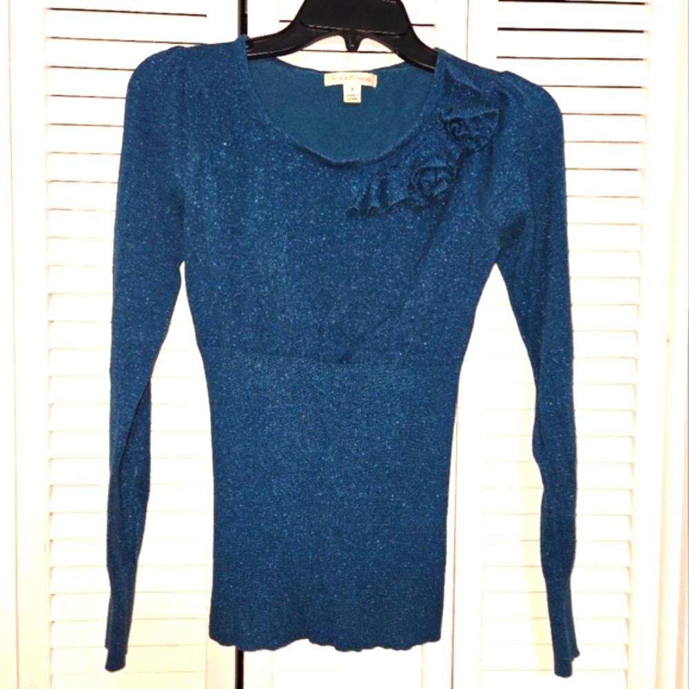 JohnPaulRichard Women's S Sparkly Sweater